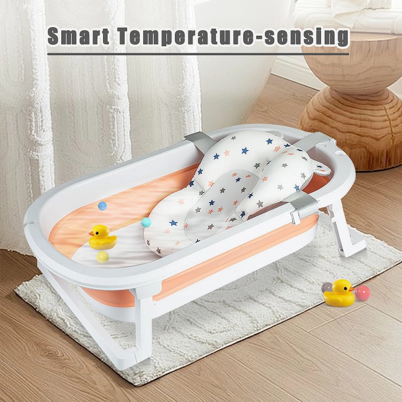 Baby Bath Tub Foldable - حوض استحمام للأطفال قابل للطي، خفيف