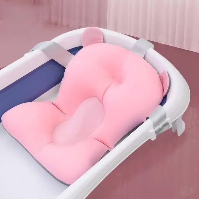 Baby Bath Tub Foldable - وسادة حوض استحمام الطفل قابلة للتعديل،