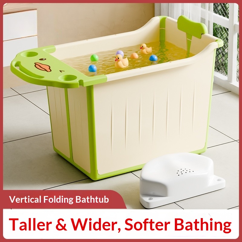 Baby Bath Tub Foldable - حوض استحمام أطفال قابل للطي ومحمول،