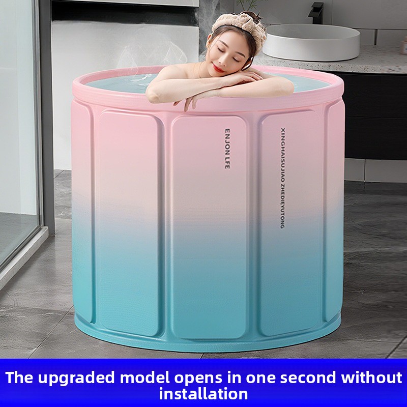 Baby Bath Tub Foldable - حوض استحمام قابل للطي معزول بدون