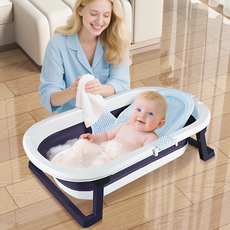 حوض استحمام للأطفال قابل للطي، - مراجعة Baby Bath Tub Foldable وسعره