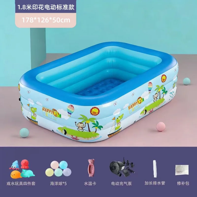 حوض سباحة قابل للنفخ كبير للعا - مراجعة Baby Bath Tub Foldable وسعره