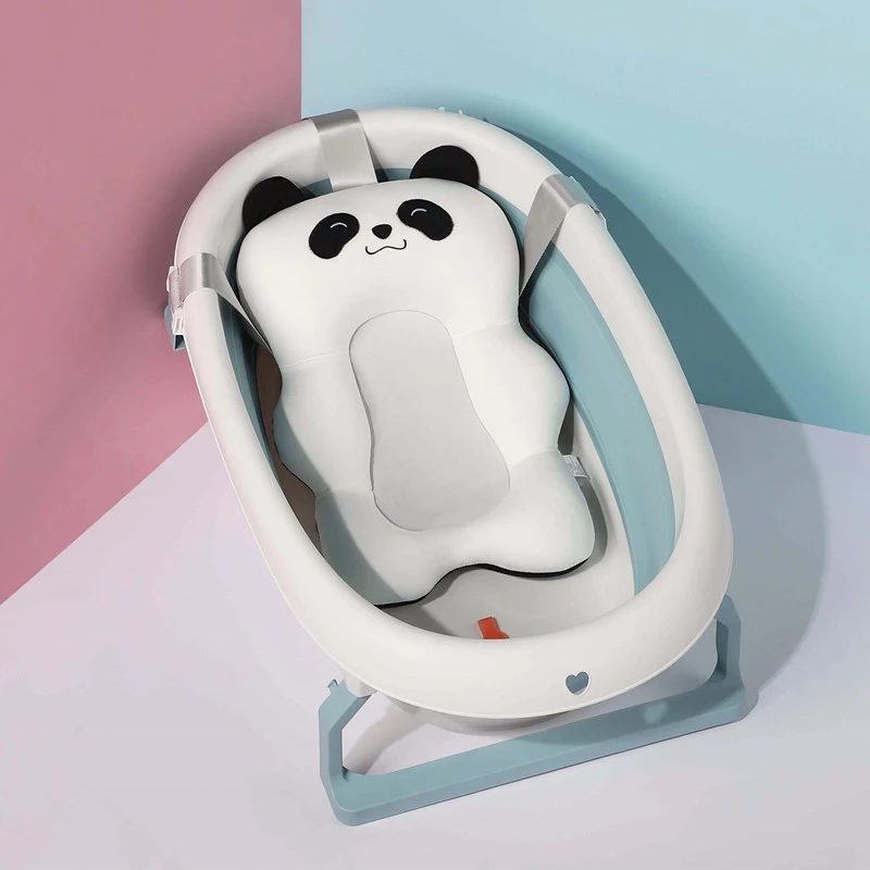 مقعد حمام الطفل وسادة المياه ا - مراجعة Baby Bath Tub Foldable وسعره