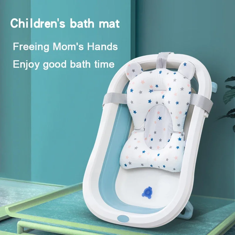 مقعد حمام الطفل وسادة المياه ا - مراجعة Baby Bath Tub Foldable وسعره