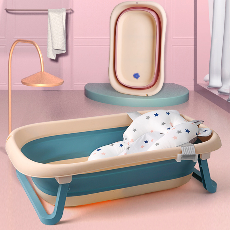 حوض استحمام للأطفال قابل للطي  - مراجعة Baby Bath Tub Foldable وسعره