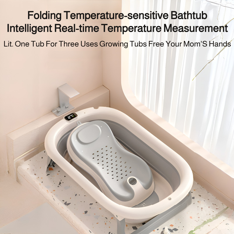 حوض استحمام قابل للطي للأطفال، - مراجعة Baby Bath Tub Foldable وسعره