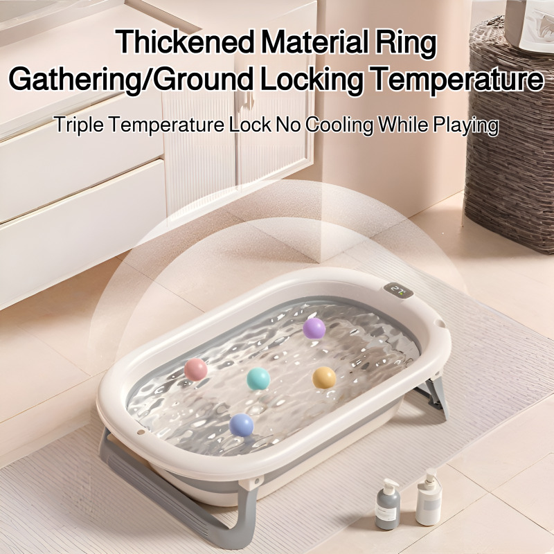 حوض استحمام قابل للطي للأطفال، - مراجعة Baby Bath Tub Foldable وسعره