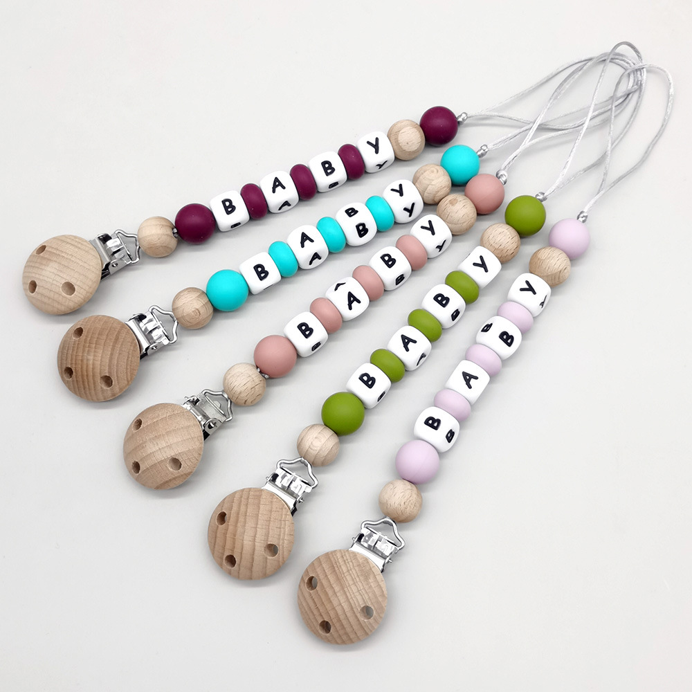 اسم مخصص مشابك مصاصة للرضع سلس - مراجعة Baby Products Toys وسعره