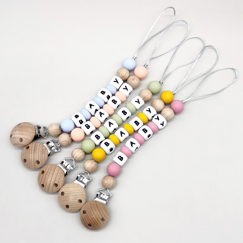اسم مخصص مشابك مصاصة للرضع سلس - مراجعة Baby Products Toys وسعره