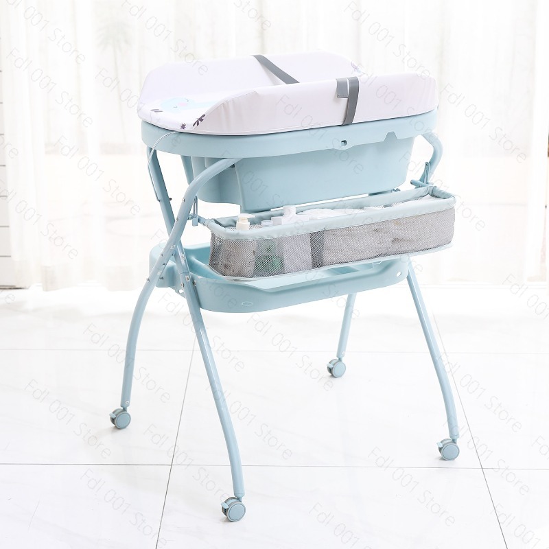حوض استحمام للأطفال وطاولة تغي - مراجعة Baby Bath Tub Foldable وسعره