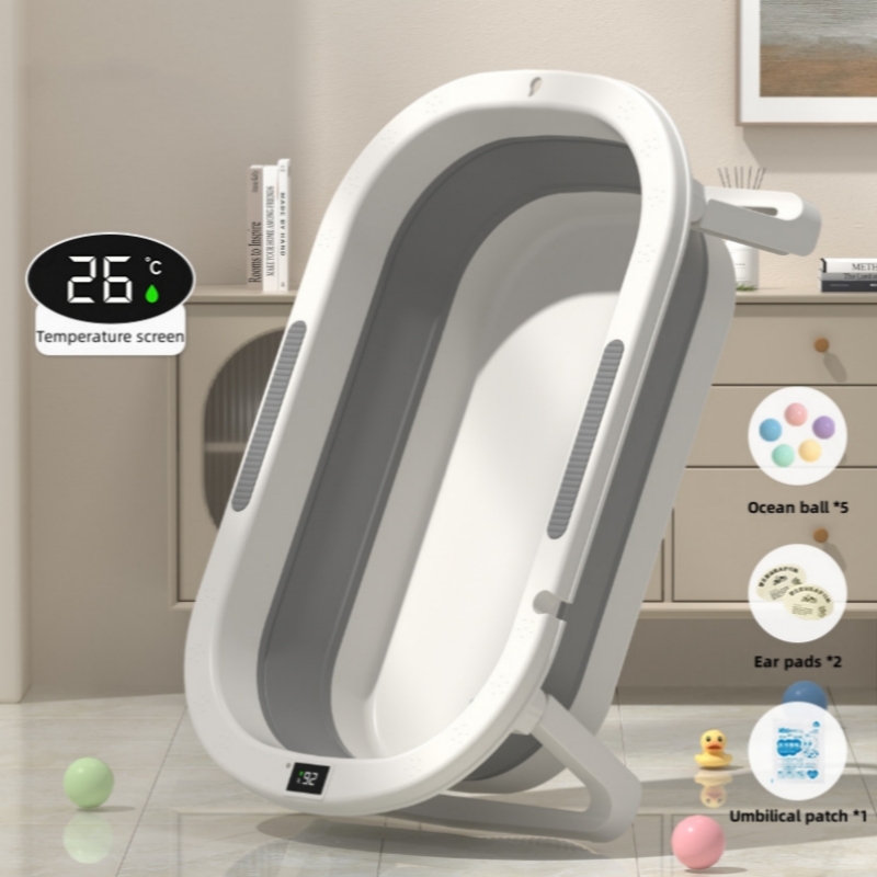حوض استحمام للأطفال قابل للطي  - مراجعة Baby Bath Tub Foldable وسعره