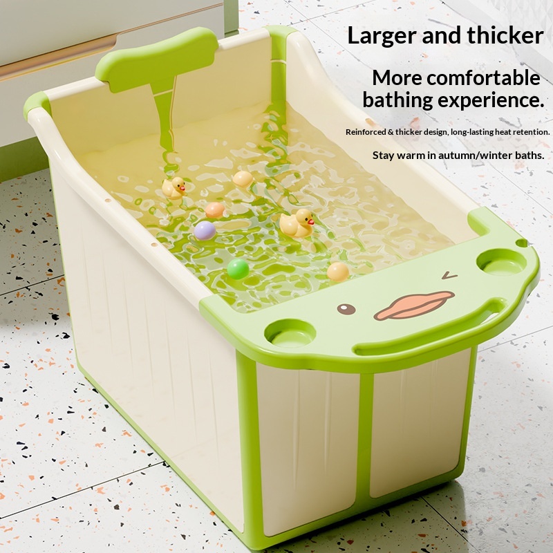 حوض استحمام أطفال قابل للطي وم - مراجعة Baby Bath Tub Foldable وسعره