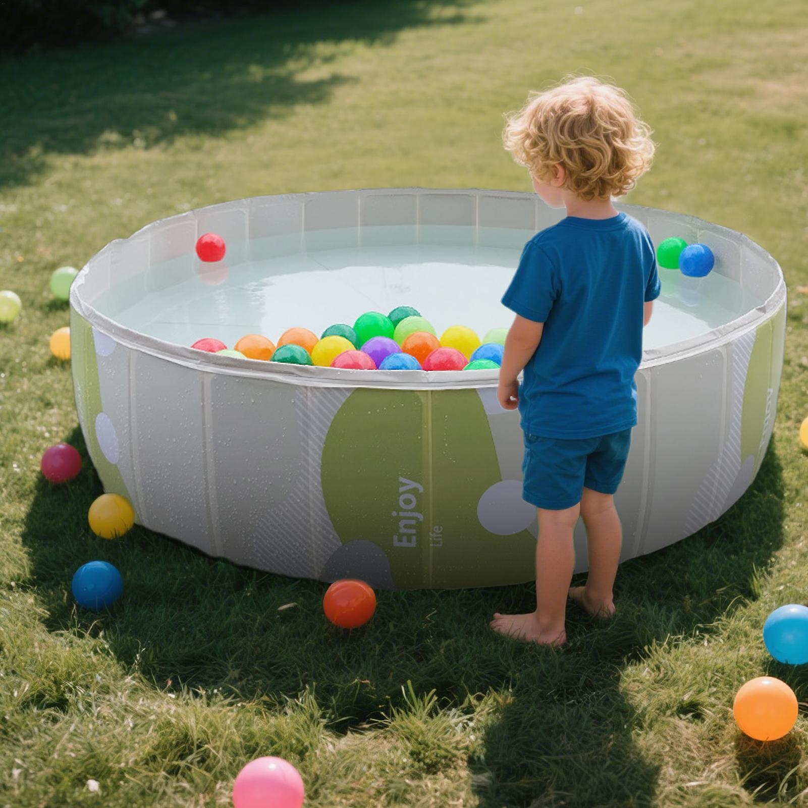 حوض سباحة قابل للطي للأطفال، ح - مراجعة Baby Bath Tub Foldable وسعره