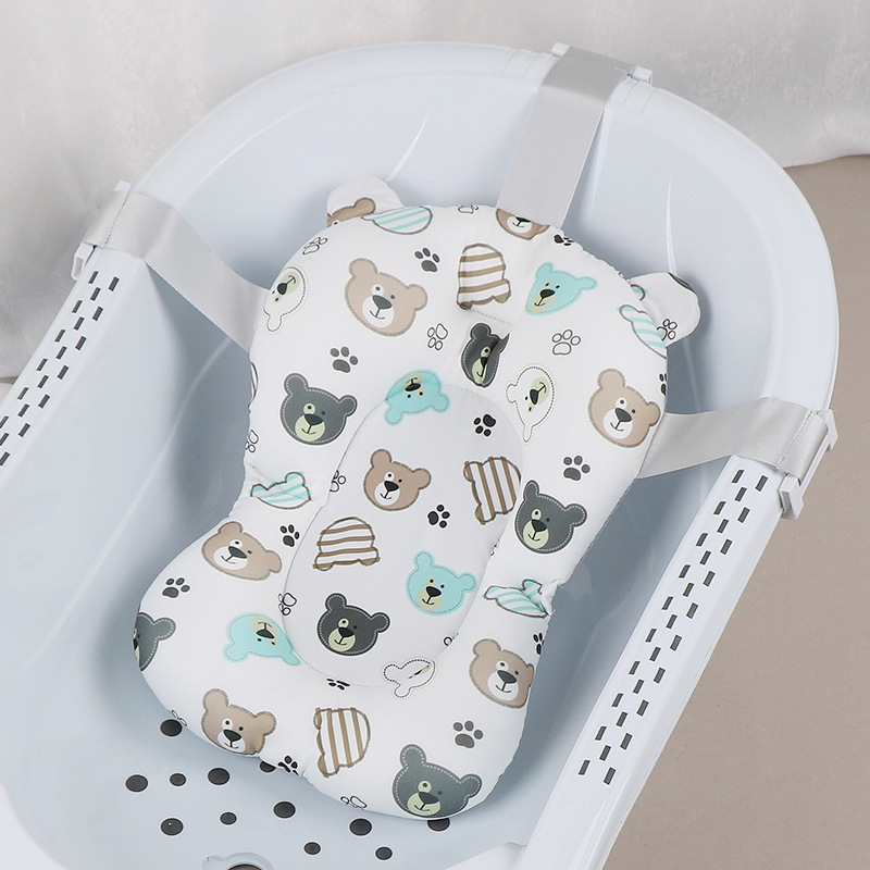 طفل حمام مقعد دعم حصيرة الرضع  - مراجعة Baby Bath Tub Foldable وسعره