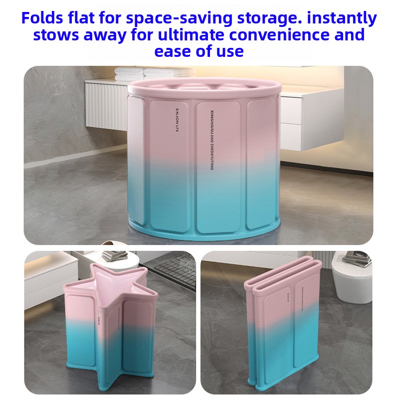 حوض استحمام قابل للطي معزول بد - مراجعة Baby Bath Tub Foldable وسعره