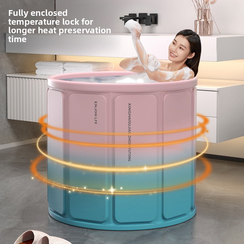 حوض استحمام قابل للطي معزول بد - مراجعة Baby Bath Tub Foldable وسعره